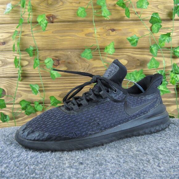 Nike Women's Rival Renew Sneaker Black Fabric Sz 8 Medium Used 2025‎ - Picture 1 of 7
